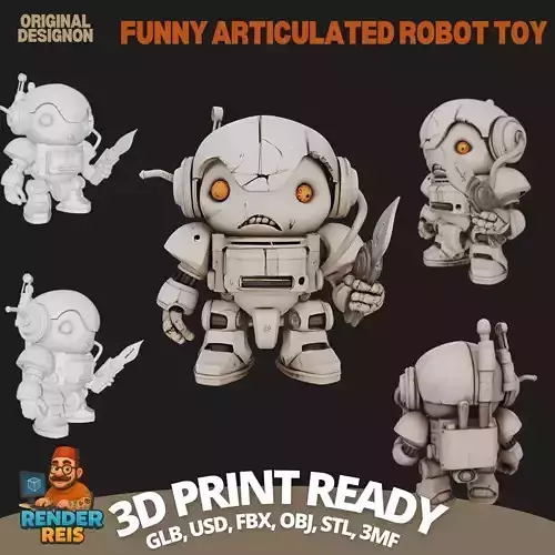 Creepy Cuteness Damaged and Knife