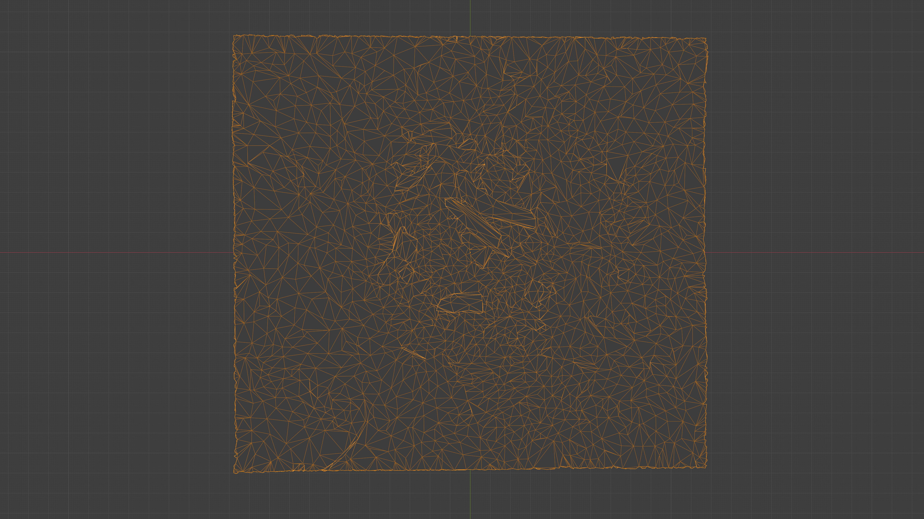 Extinguished Campfire Ashes Burned Fire Pit with Charcoal Scan Low-poly 3D model_4