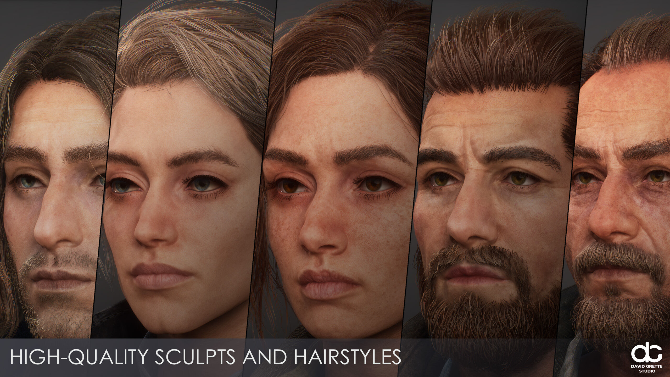 Western Characters Series - Adventure Survival Cowboy Man Low-poly 3D model_5