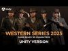 Western Characters Series - Adventure Survival Cowboy Man Low-poly 3D model_2