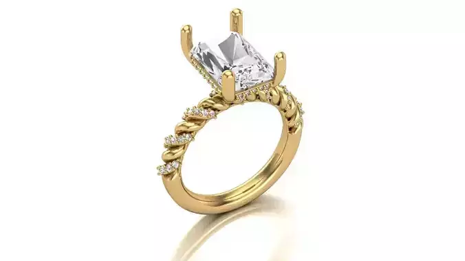 Twisted Engagement ring