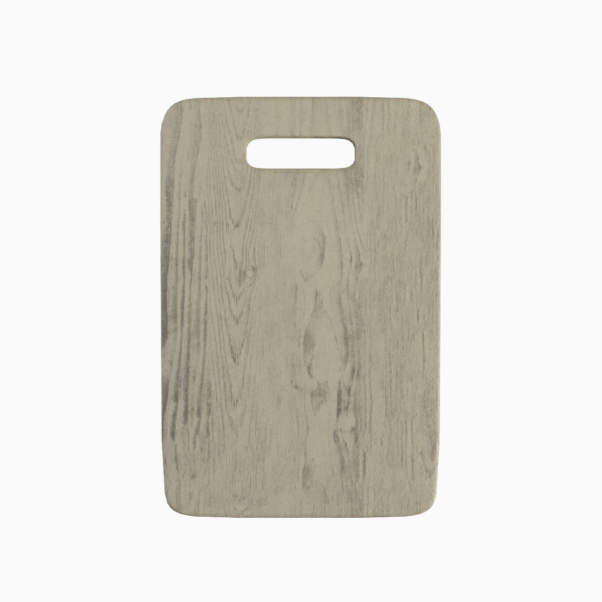 Wood Chopping Board 02 Low-poly 3D model_4