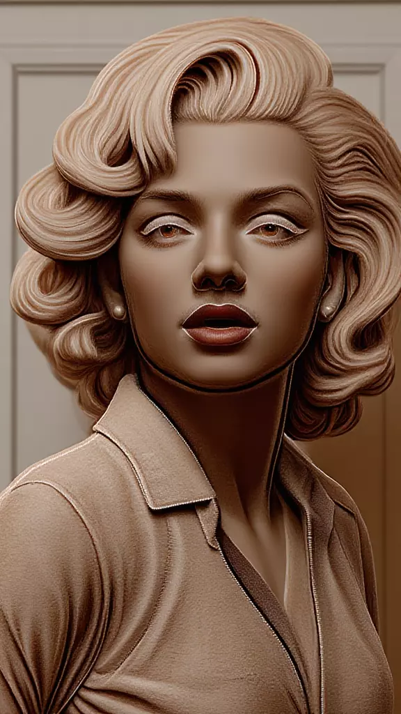 Marilyn forever 3D model