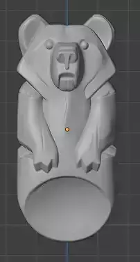 Brother bear totem - kenai - bear 3D print model