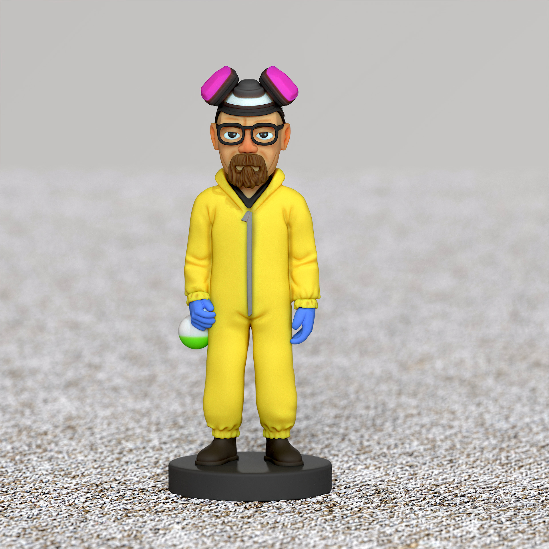 Breaking Bad 8 characters pack for 3D print stl model figurine 3D print model_6