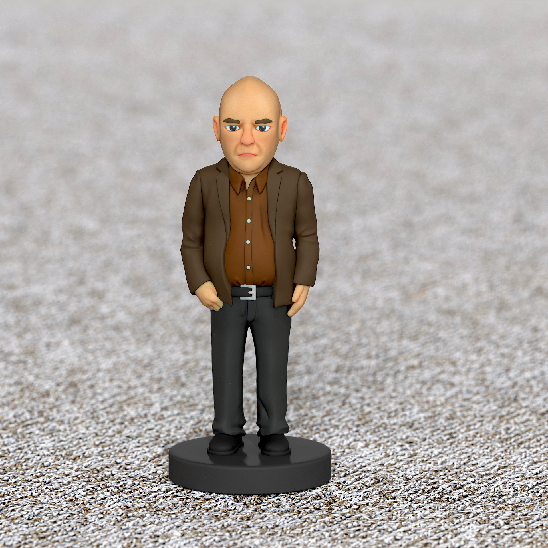 Breaking Bad 8 characters pack for 3D print stl model figurine 3D print model_11
