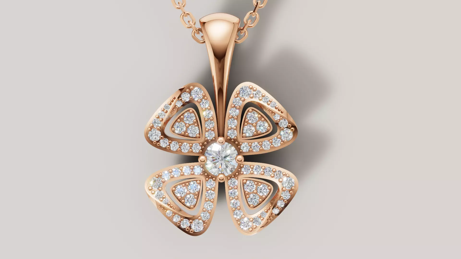 Flower Fiorever Pendant 3d print model C 71 3D print model_0