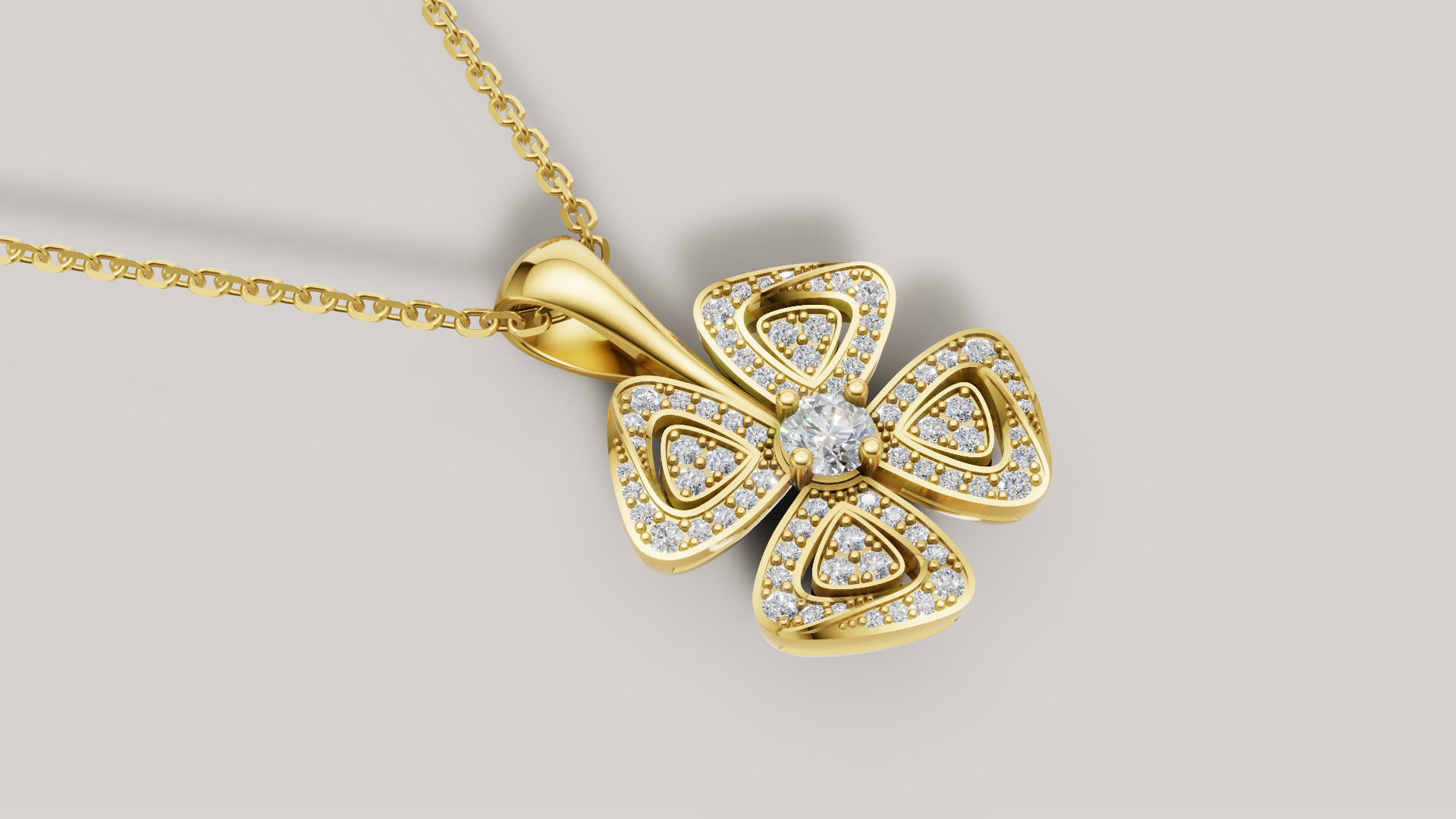 Flower Fiorever Pendant 3d print model C 71 3D print model_14