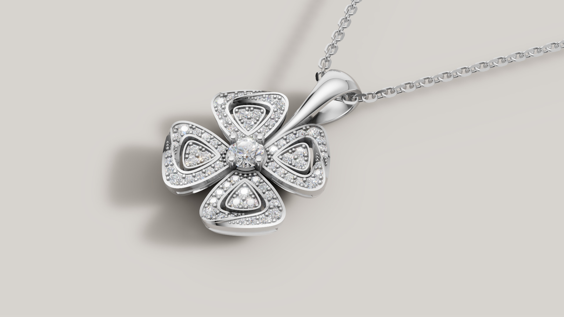 Flower Fiorever Pendant 3d print model C 71 3D print model_9