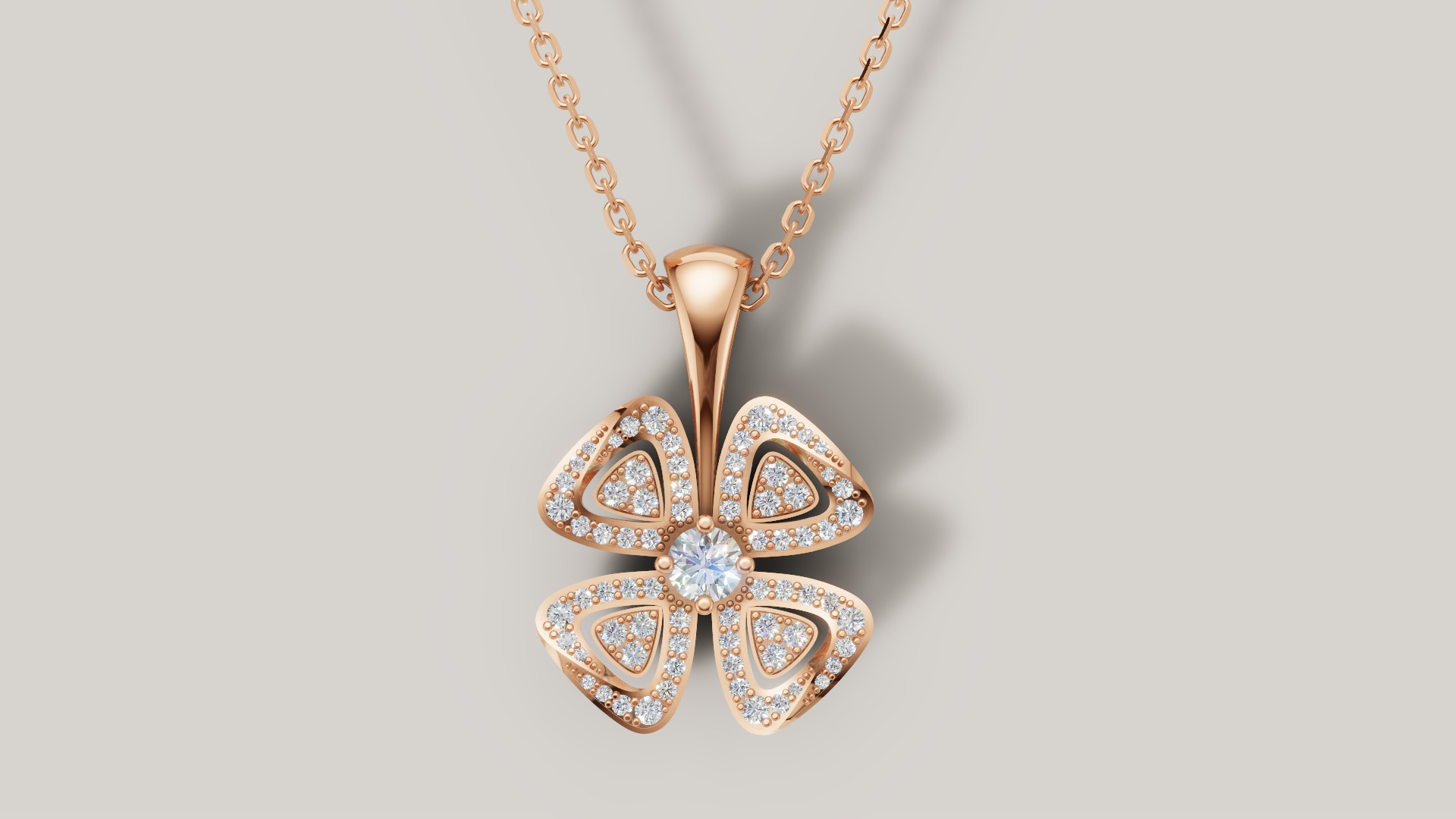 Flower Fiorever Pendant 3d print model C 71 3D print model_1