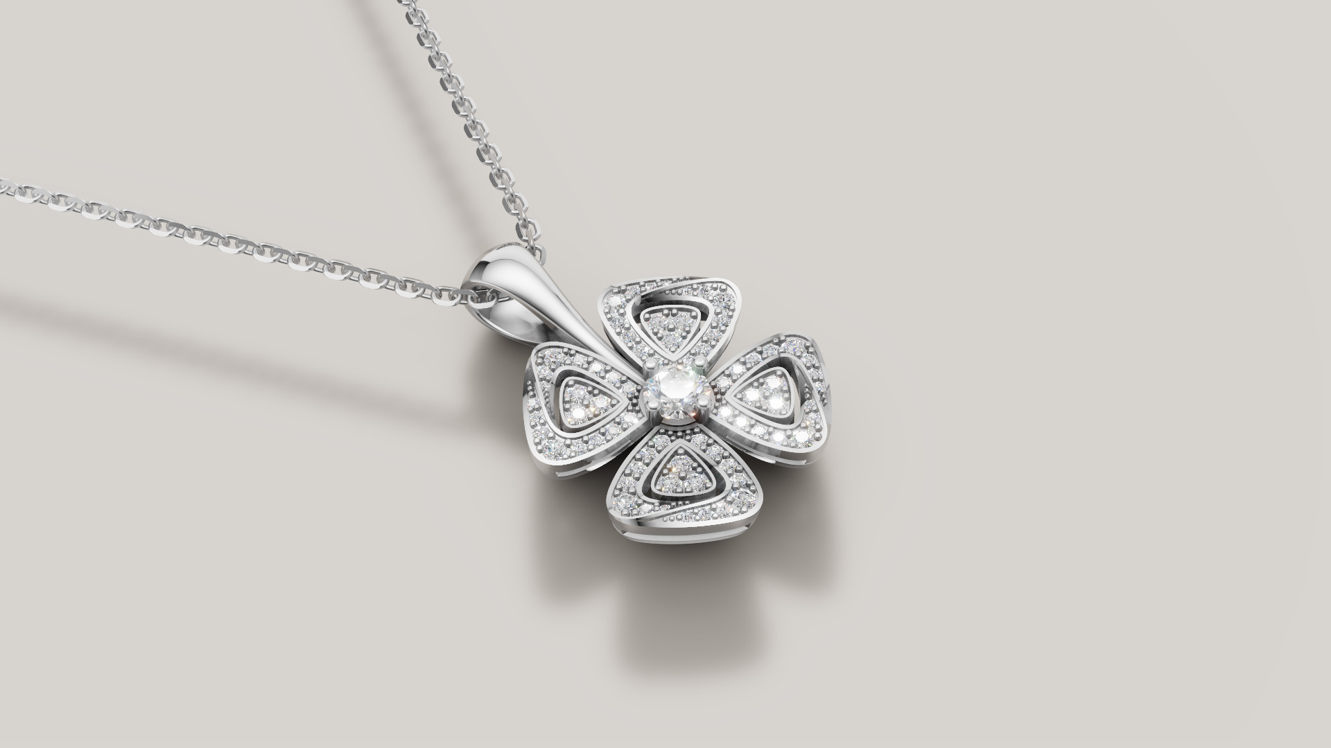 Flower Fiorever Pendant 3d print model C 71 3D print model_7