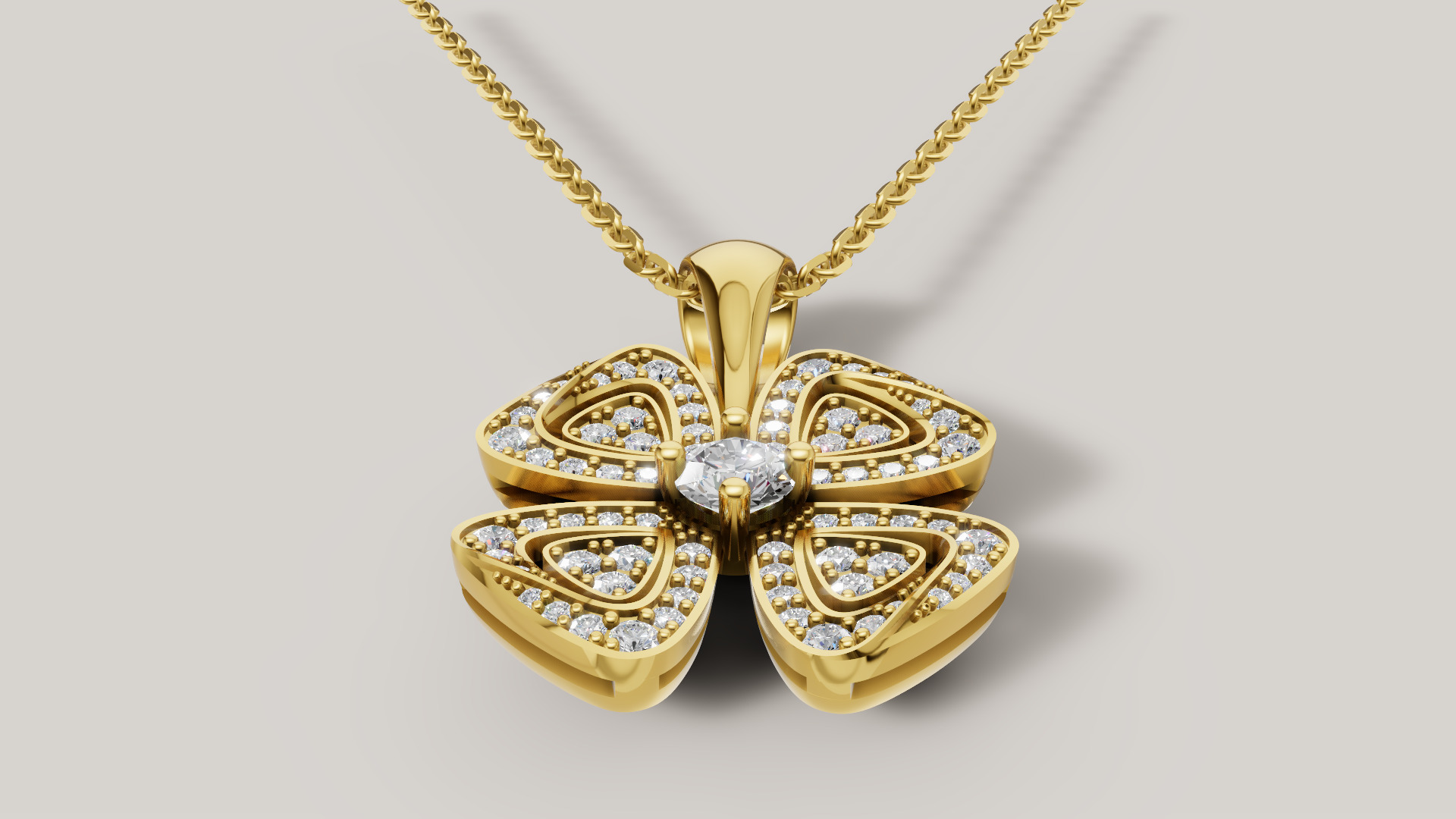 Flower Fiorever Pendant 3d print model C 71 3D print model_16