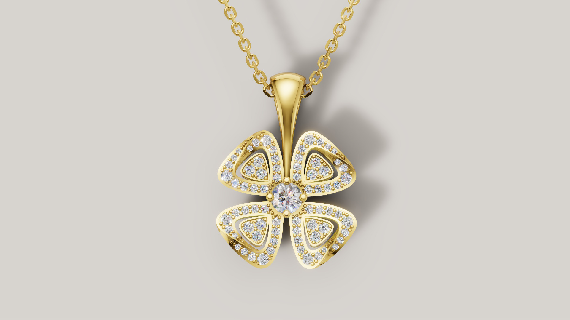 Flower Fiorever Pendant 3d print model C 71 3D print model_12