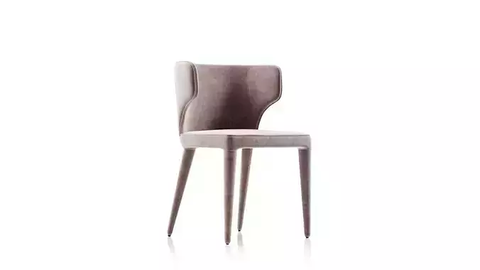 Fauteuil de table Favinie 3D model