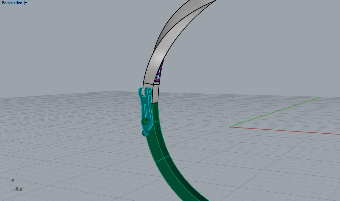 Twisted bracelet model 1317 3D print model_7