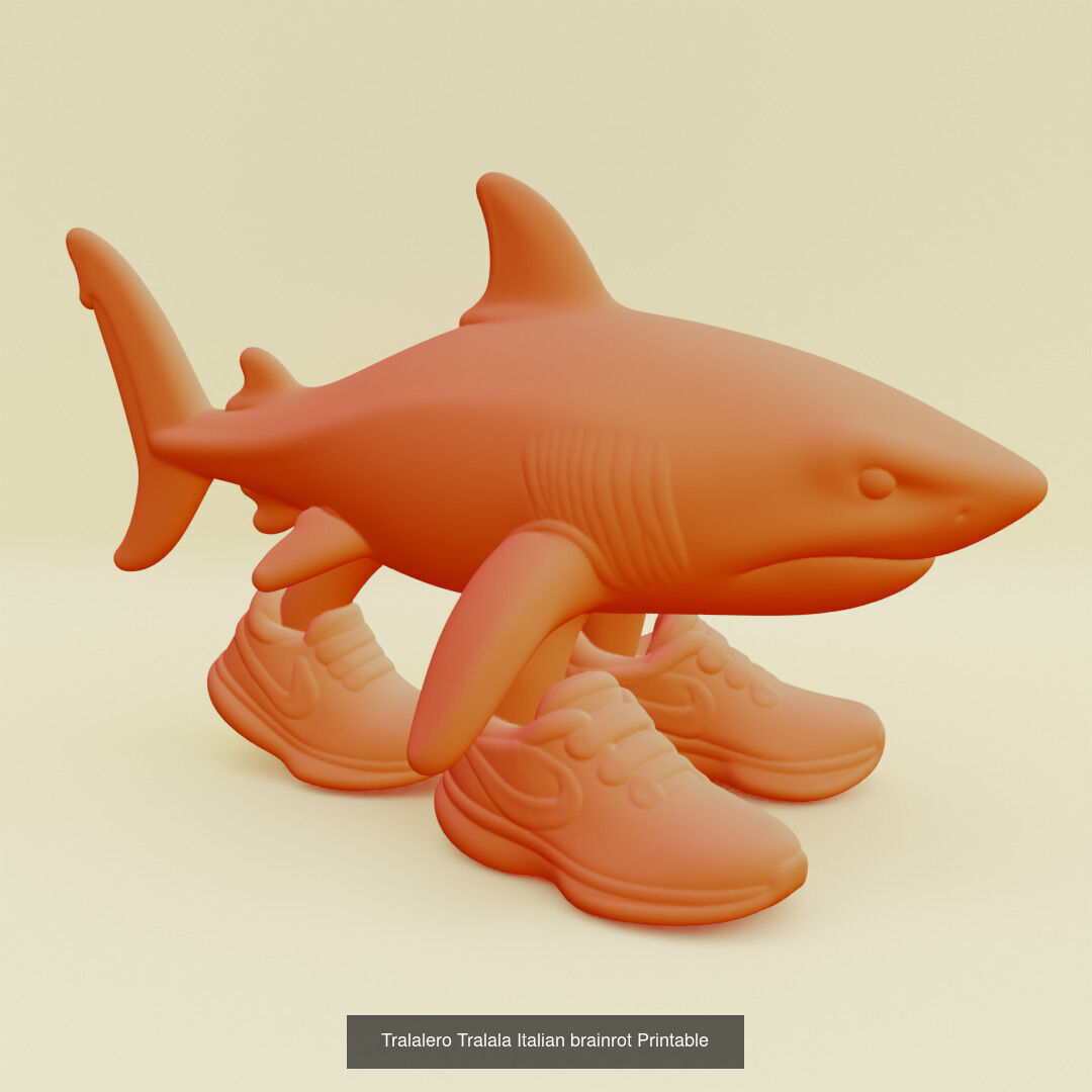 Italian brainrot Characters Printable 3D Model Collection_3