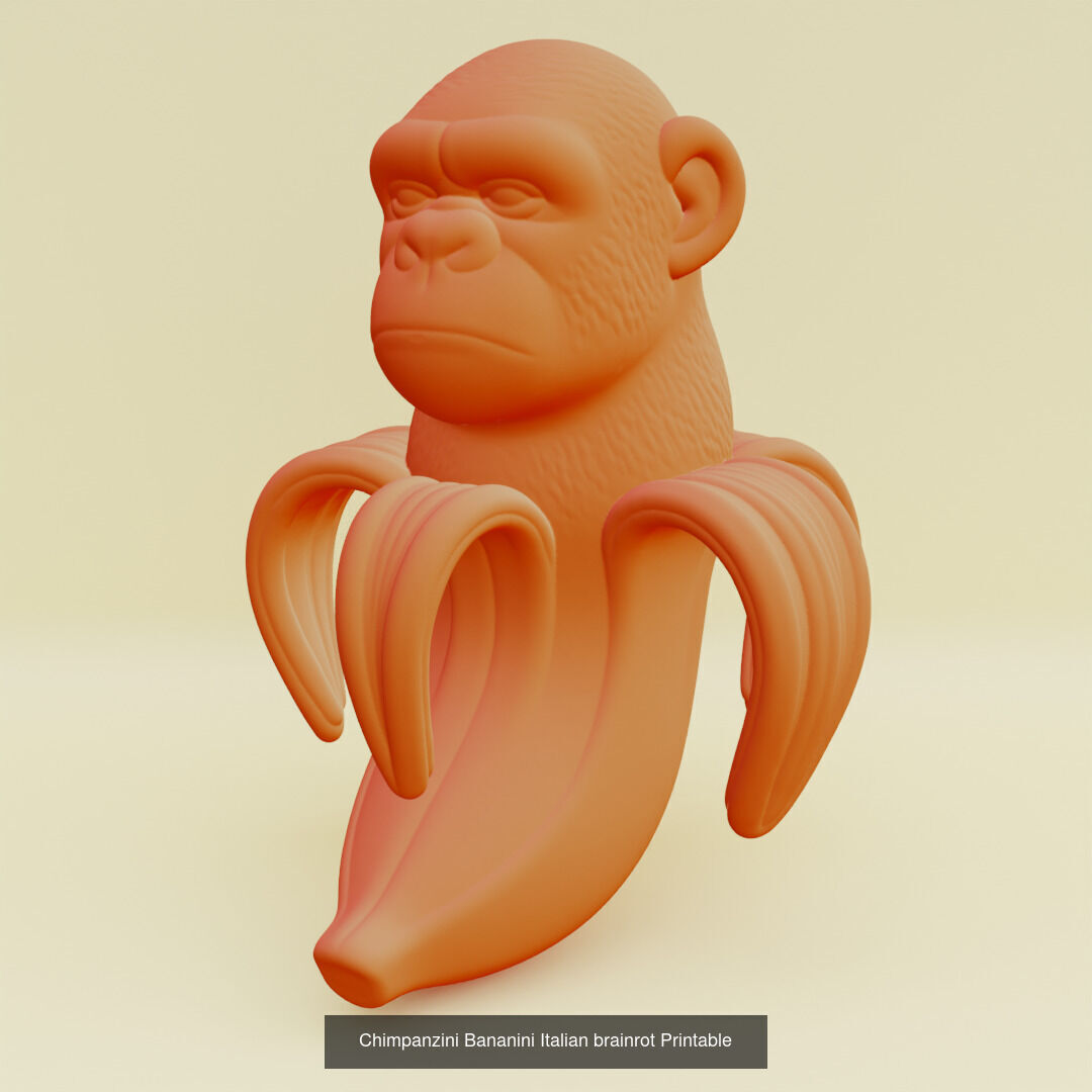 Italian brainrot Characters Printable 3D Model Collection_4