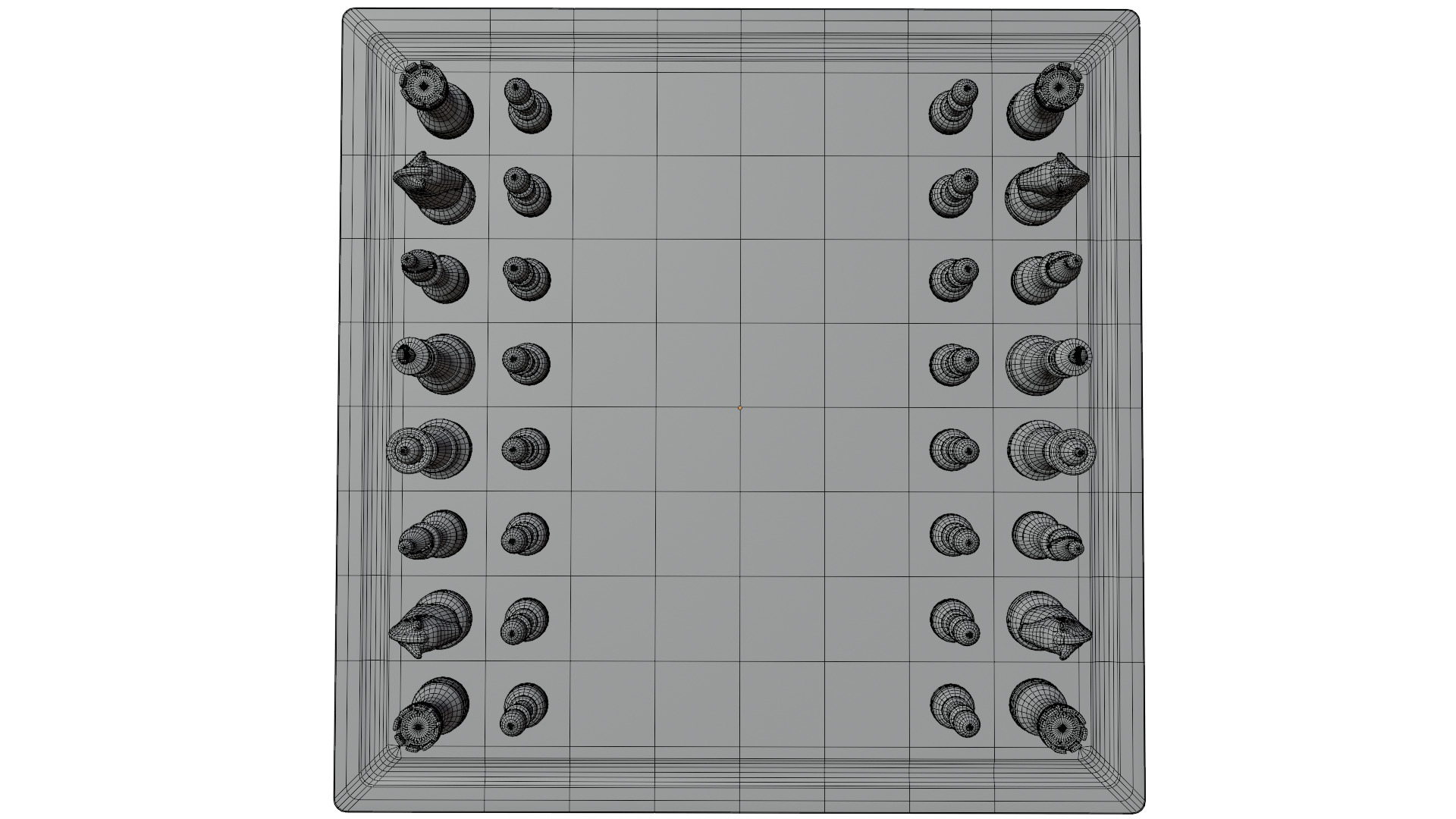 Chess Set 3D model_17