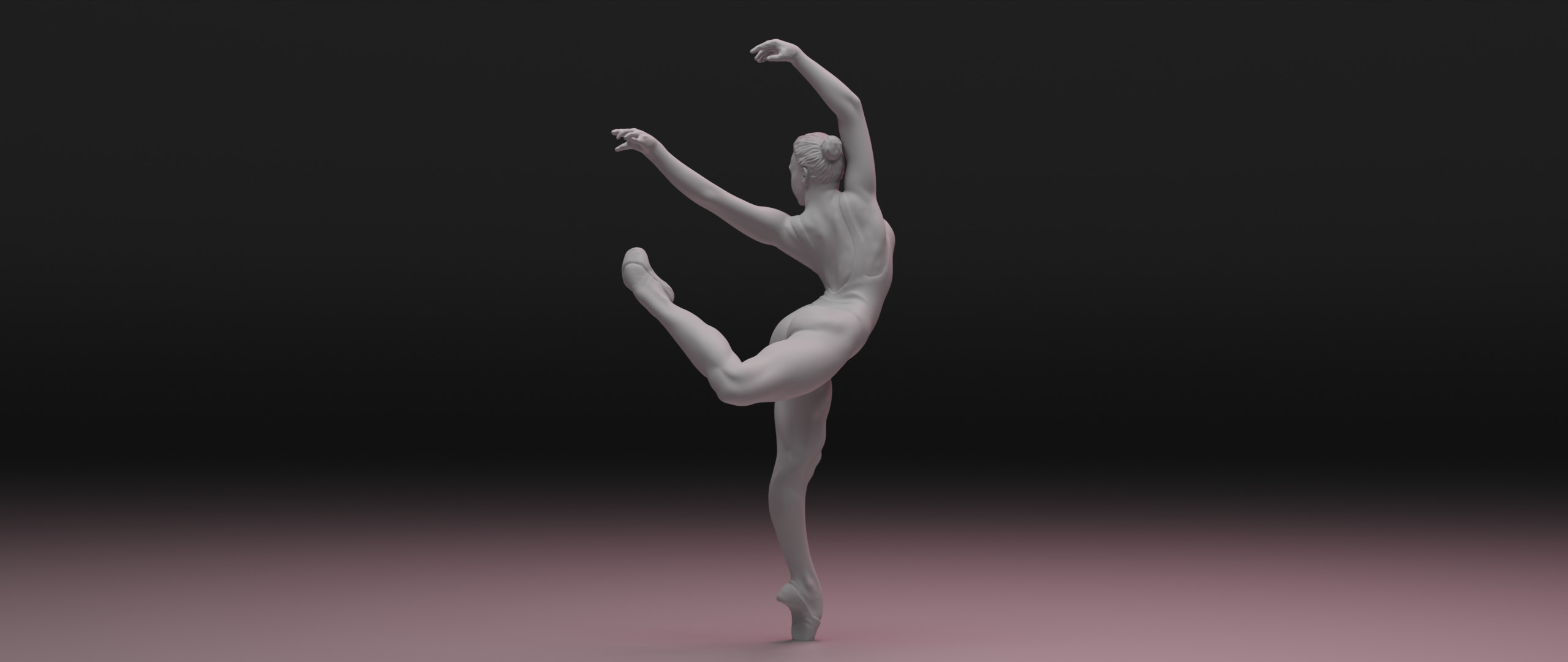 3D Ballet Dancer 3D print model_17
