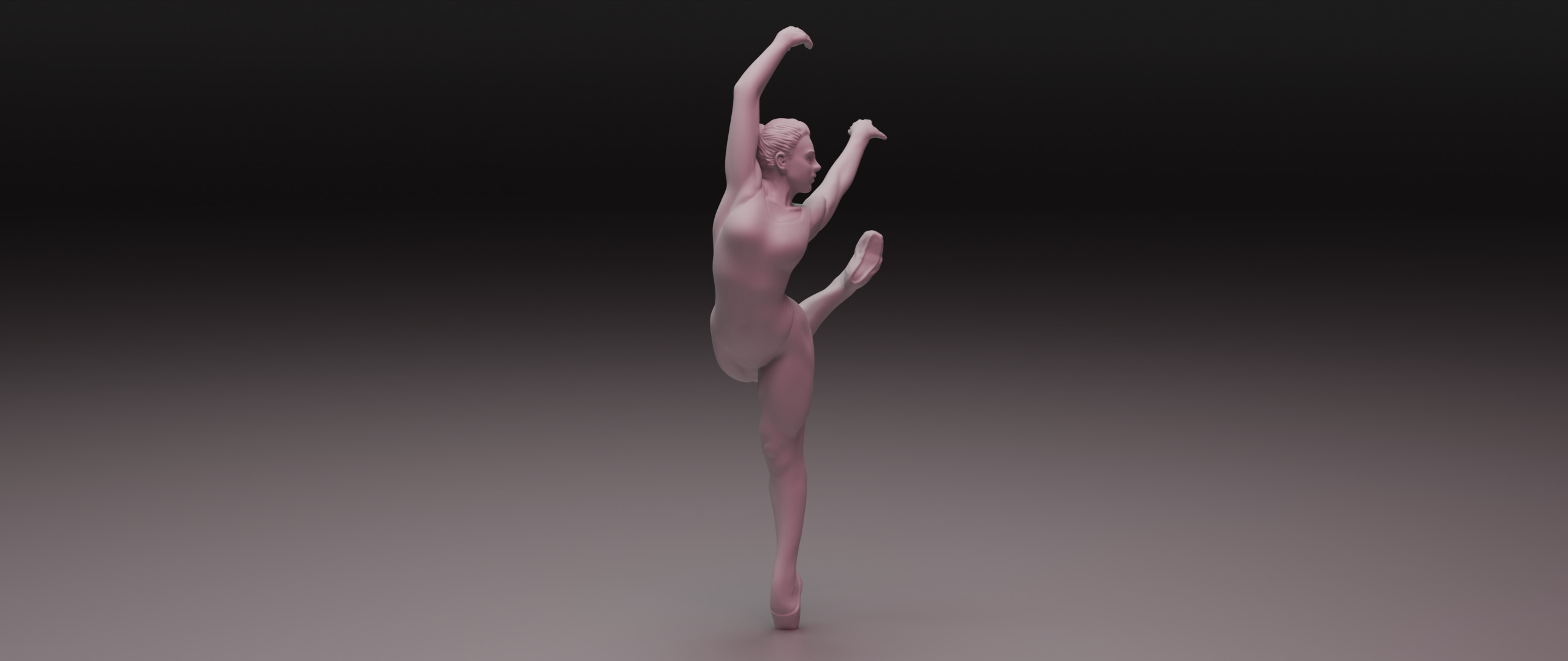 3D Ballet Dancer 3D print model_10