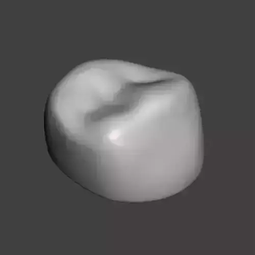 Dental Pediatric readymade crowns milling With Cuspid Set 