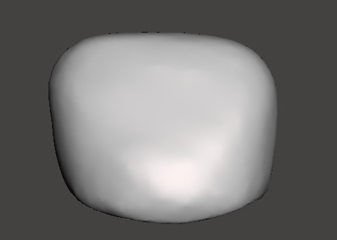 Dental Pediatric readymade crowns milling With Cuspid Set 3D print model_1