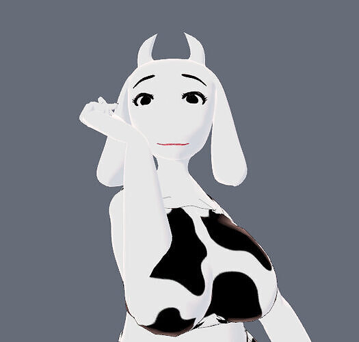 Toriel - VRChat Avatar Low-poly 3D model