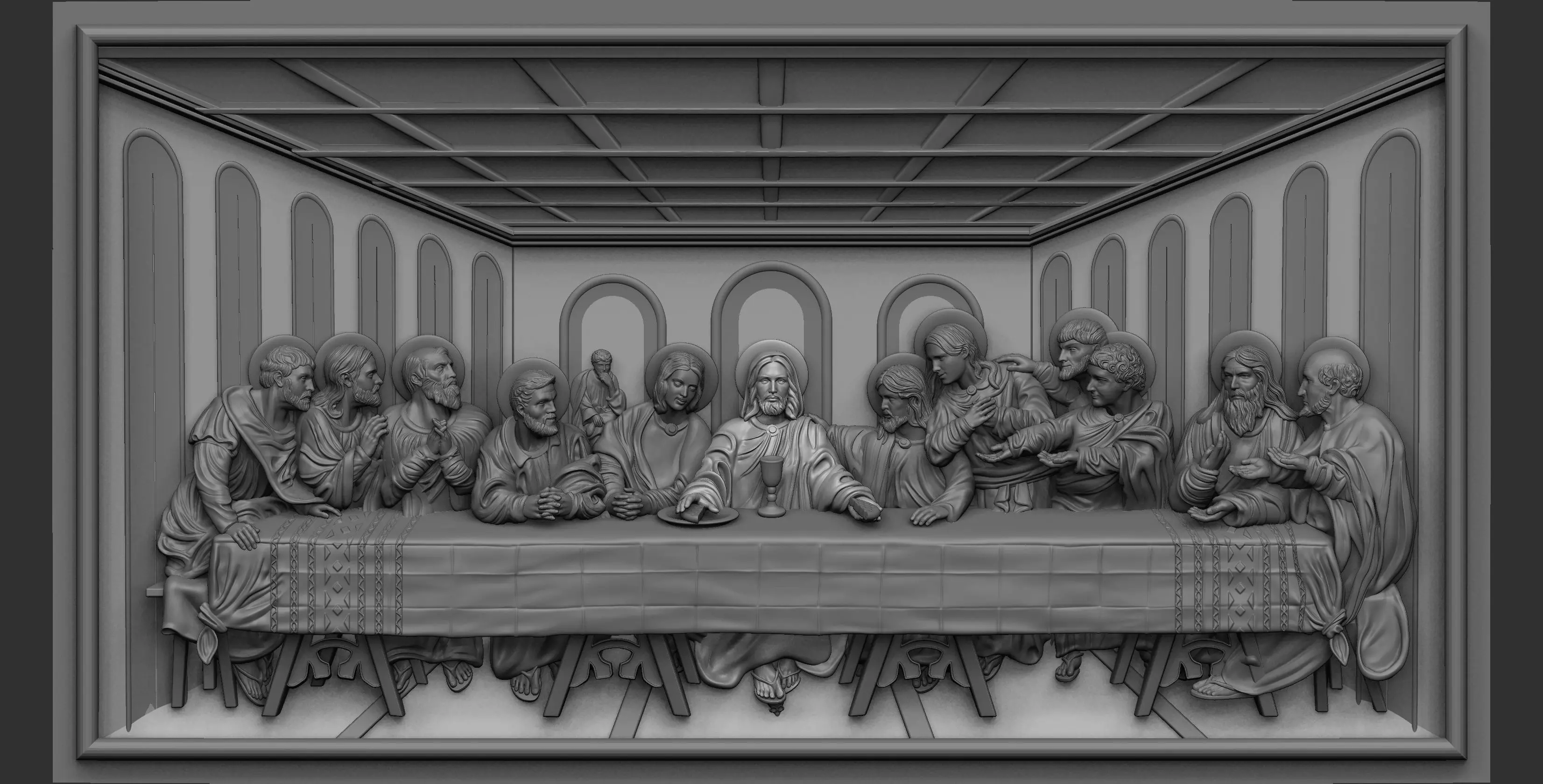 The Lord Supper not the Last Supper design or the Ester 3D print model_1