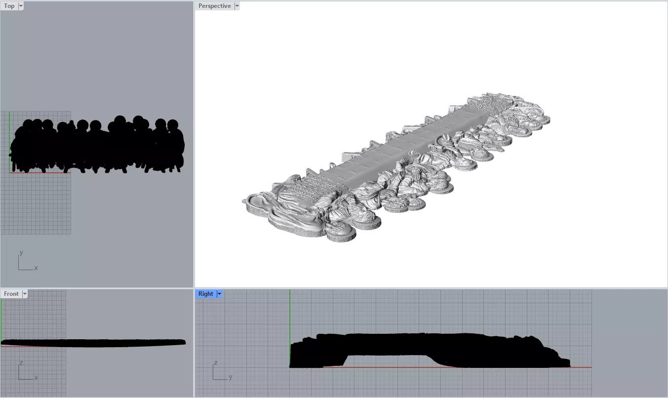 The Lord Supper not the Last Supper design or the Ester 3D print model_8