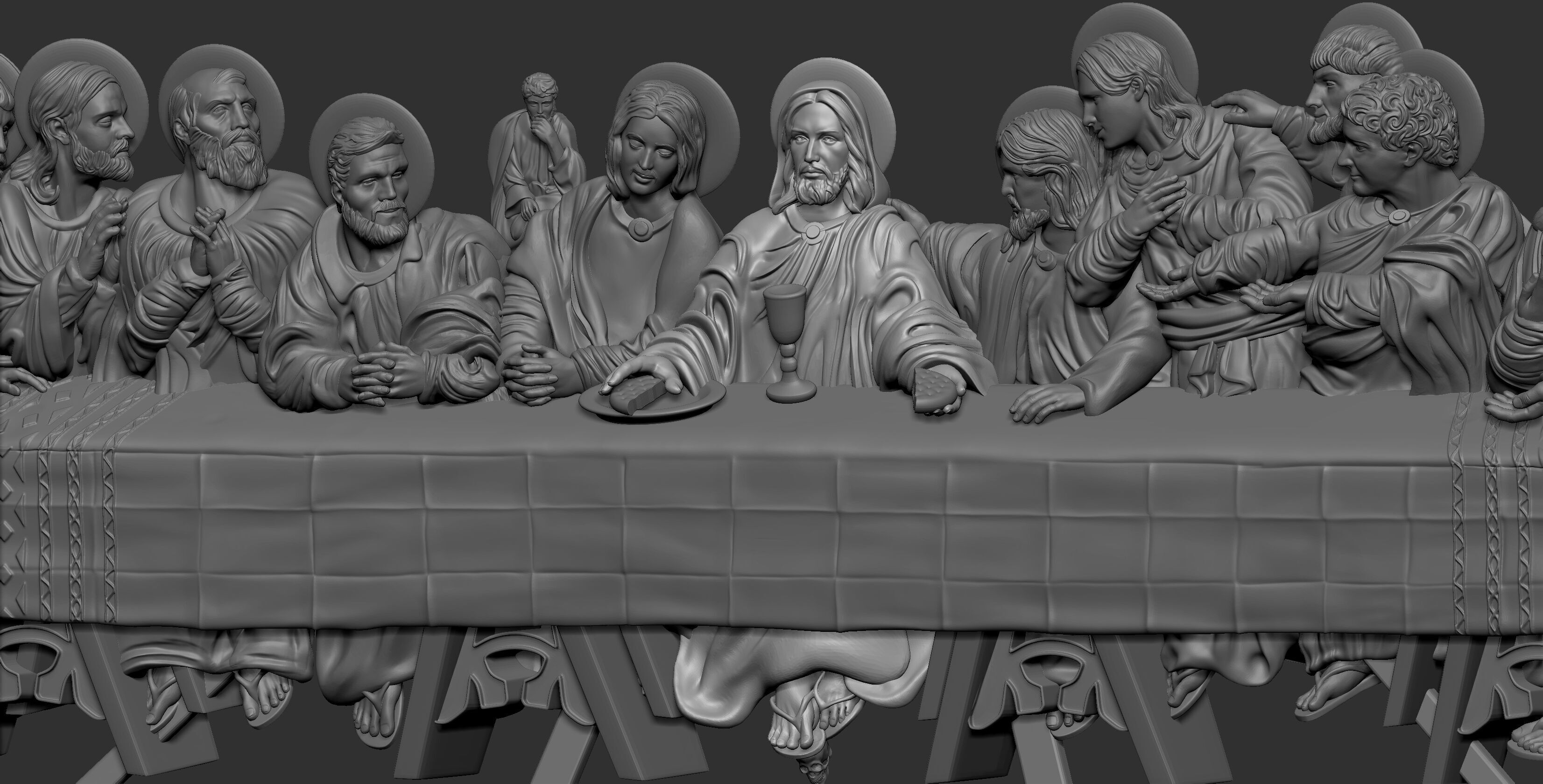 The Lord Supper not the Last Supper design or the Ester 3D print model_15