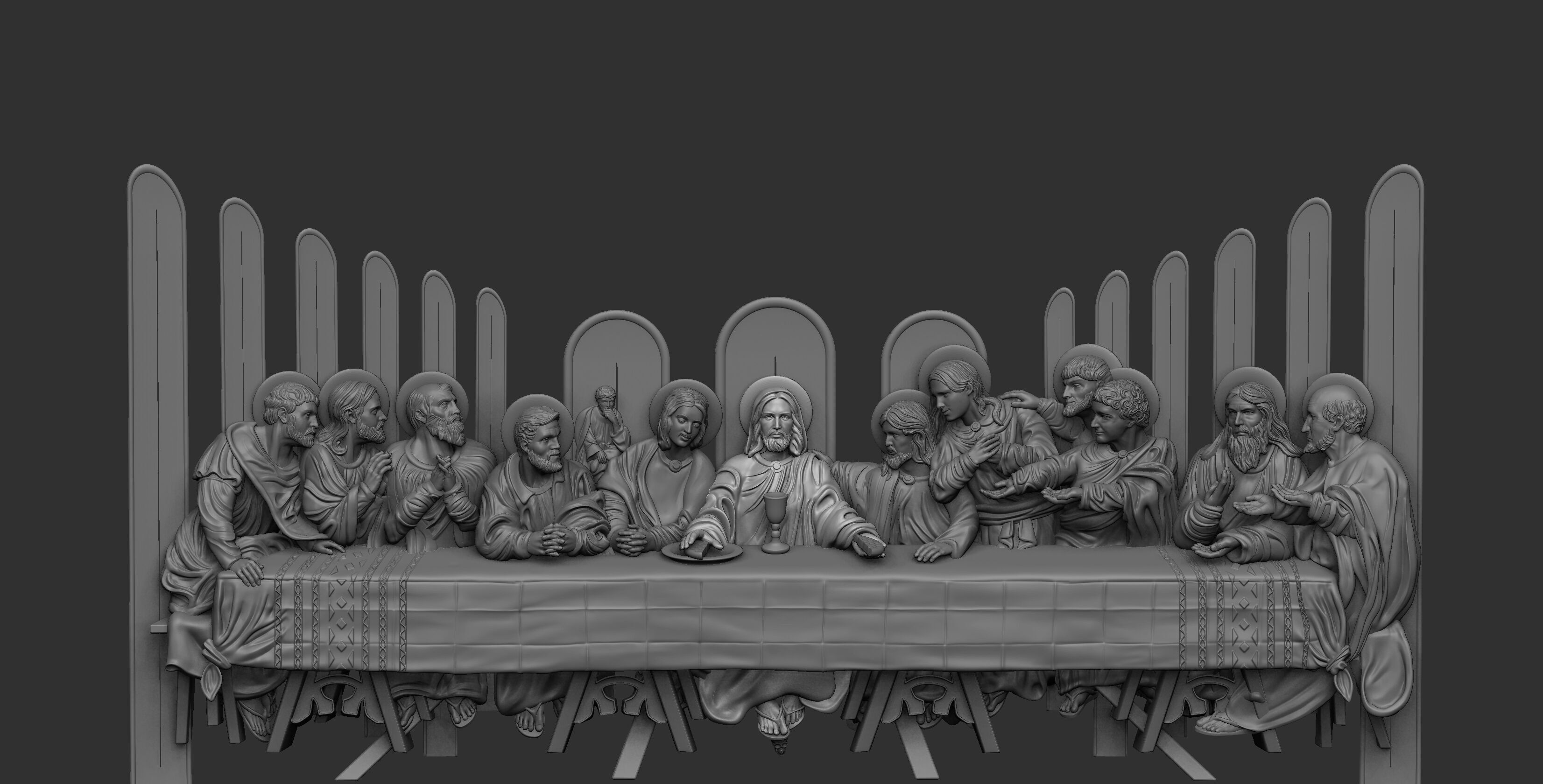 The Lord Supper not the Last Supper design or the Ester 3D print model_13