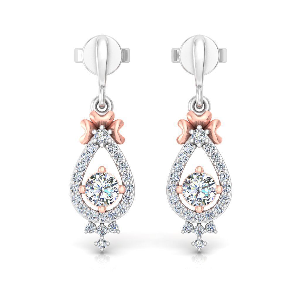 39 Solitaire earing pack 3DM STL 3D print model_30