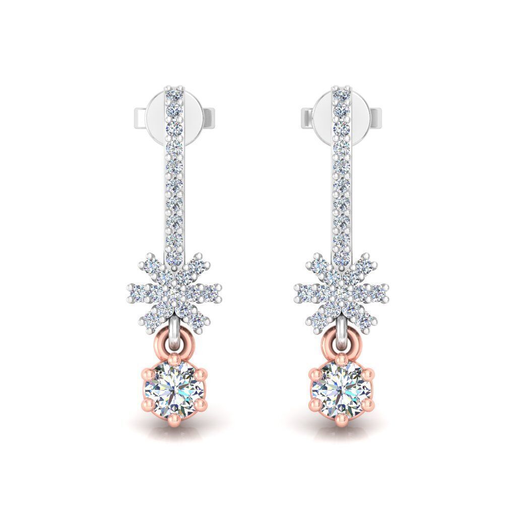 39 Solitaire earing pack 3DM STL 3D print model_17