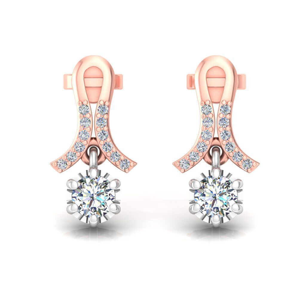 39 Solitaire earing pack 3DM STL 3D print model_6