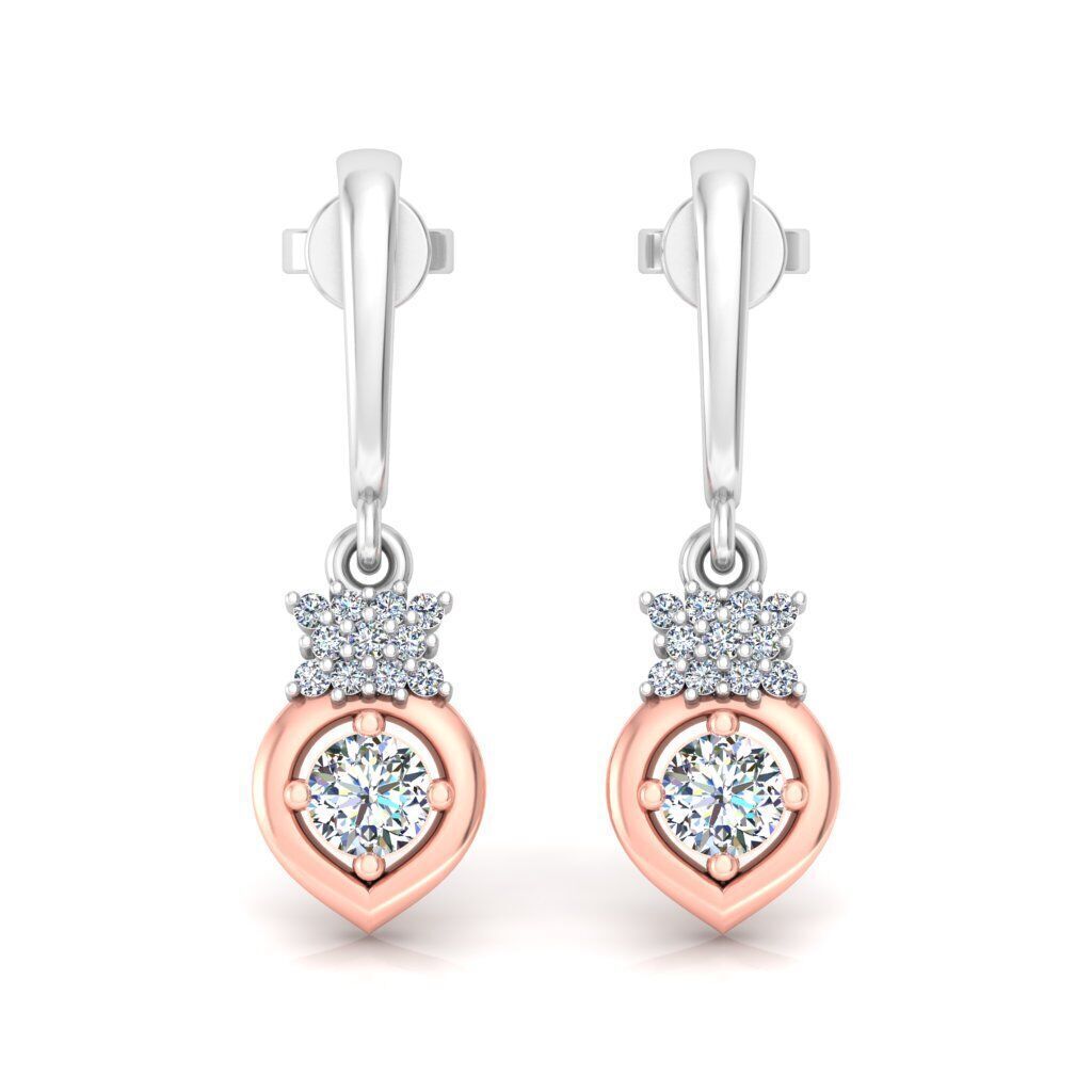 39 Solitaire earing pack 3DM STL 3D print model_15