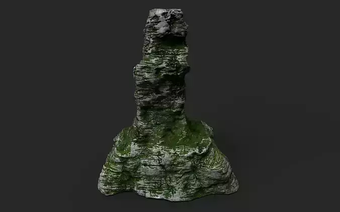 Mossy Cliff Rock 23-10