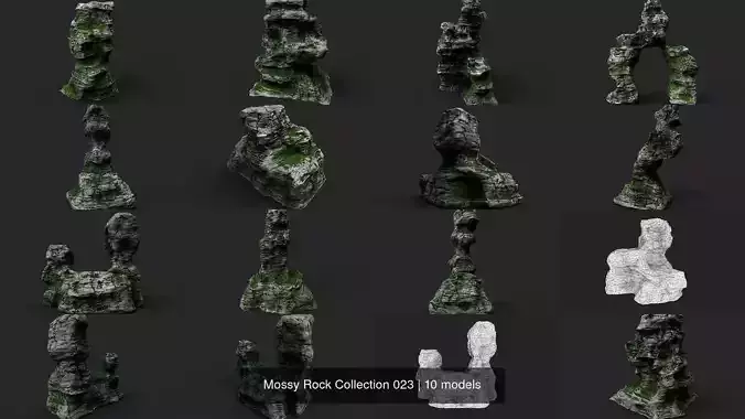 Mossy Rock Collection 023