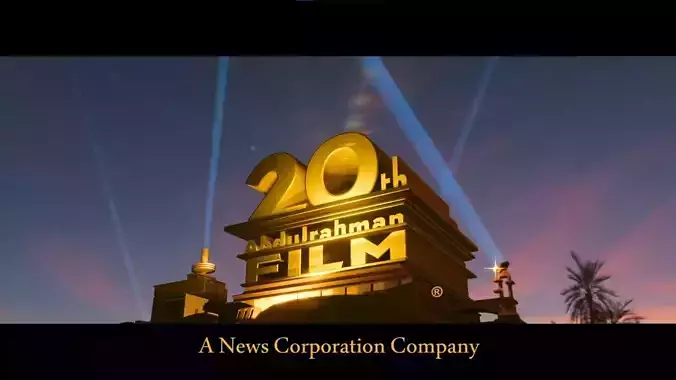 Rebuild 20th century fox intro Project Blender 3D model
