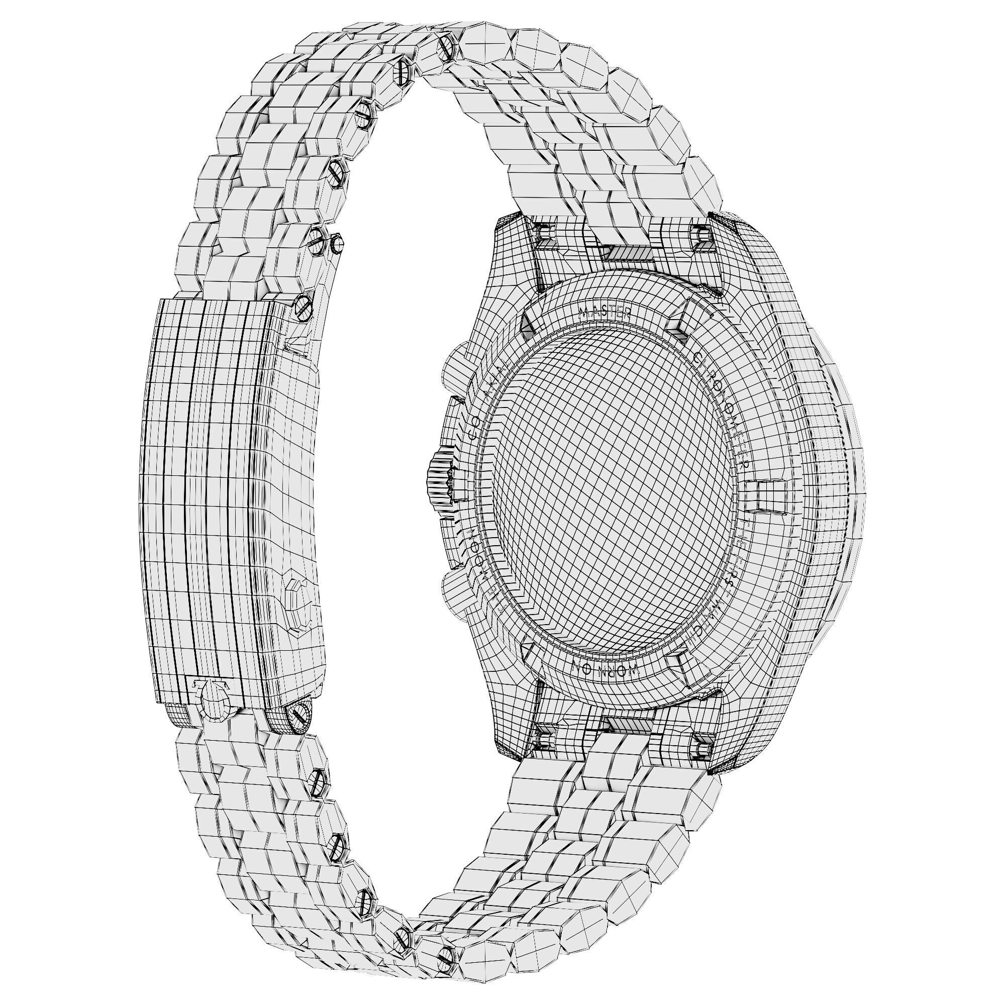 Omega Speedmaster Moonwatch Professional 3D model_8