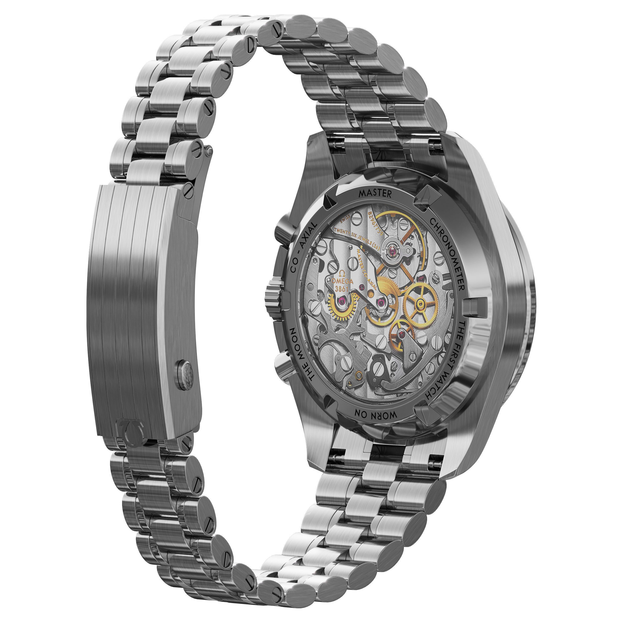 Omega Speedmaster Moonwatch Professional 3D model_2