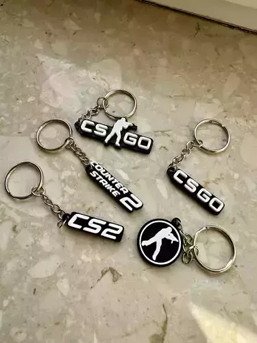 Counter Strike Keychains 3D print model