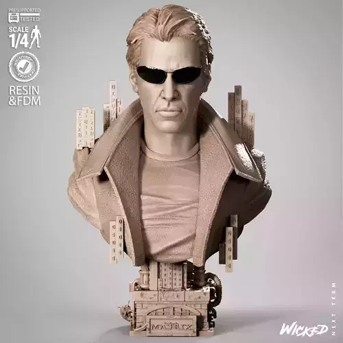 Wicked Movies Neo Portrait Bust