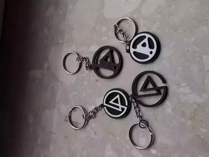 Linkin Park Keychains 3D print model