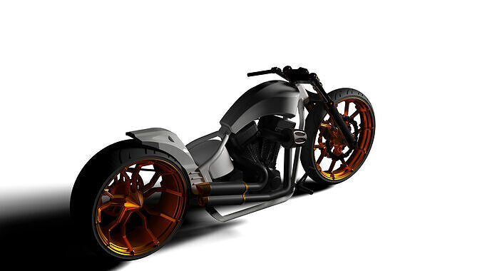 Motorcycle Free 3D model