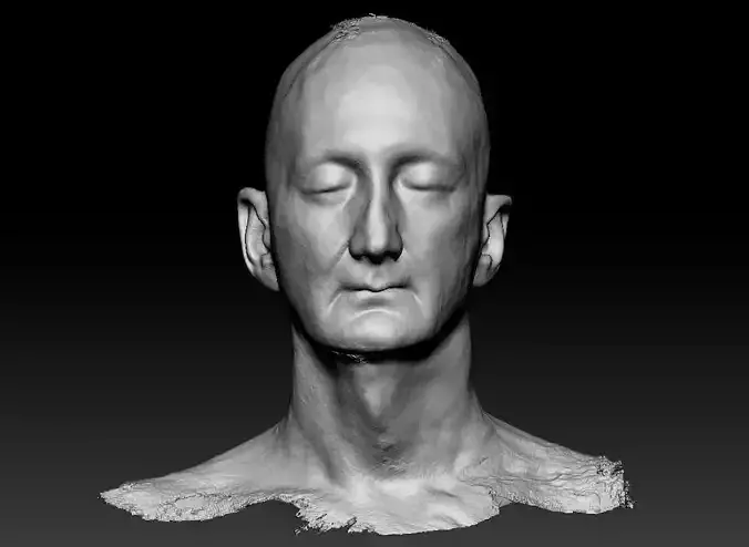 Robert Englund Freddy Krueger Lifecast 3D Head Likeness Scan