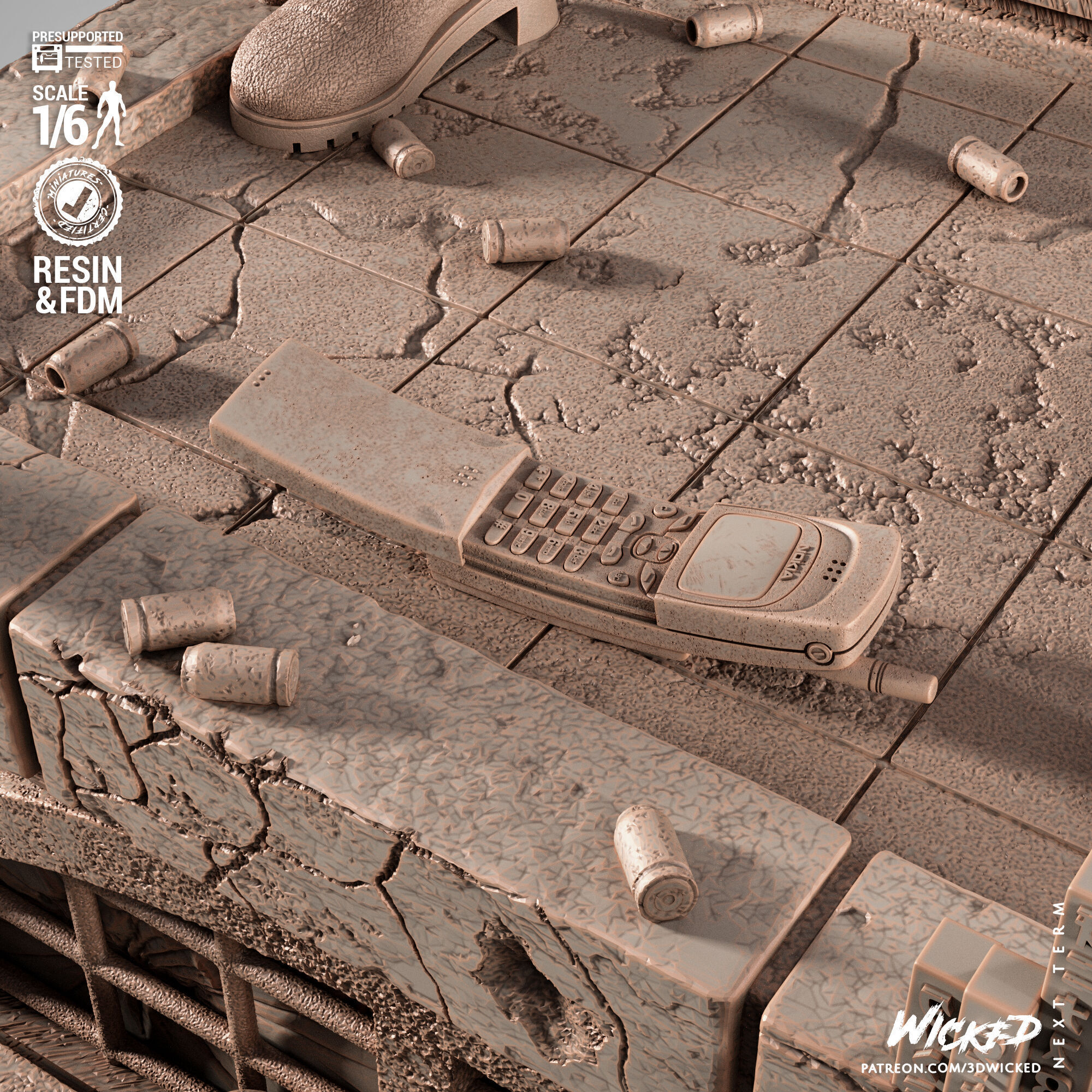 Wicked Movies Trinity Sculpture 3D print model_56