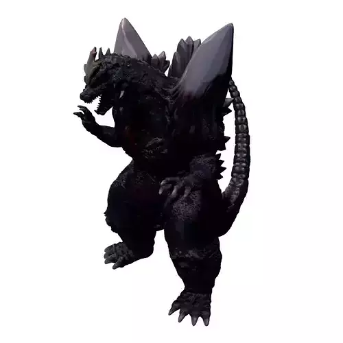 Space godzilla 3d print 3D print model
