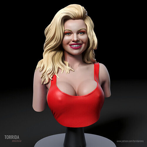 CJ Parker - Bust Free 3D print model