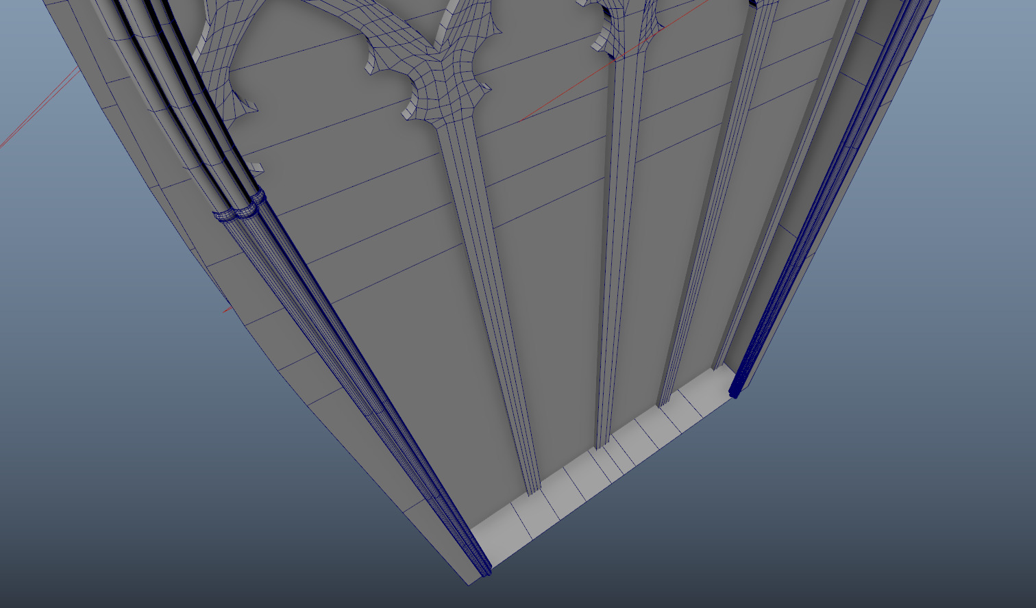 Medieval Church Stained Glass - ONLY 3D model_11