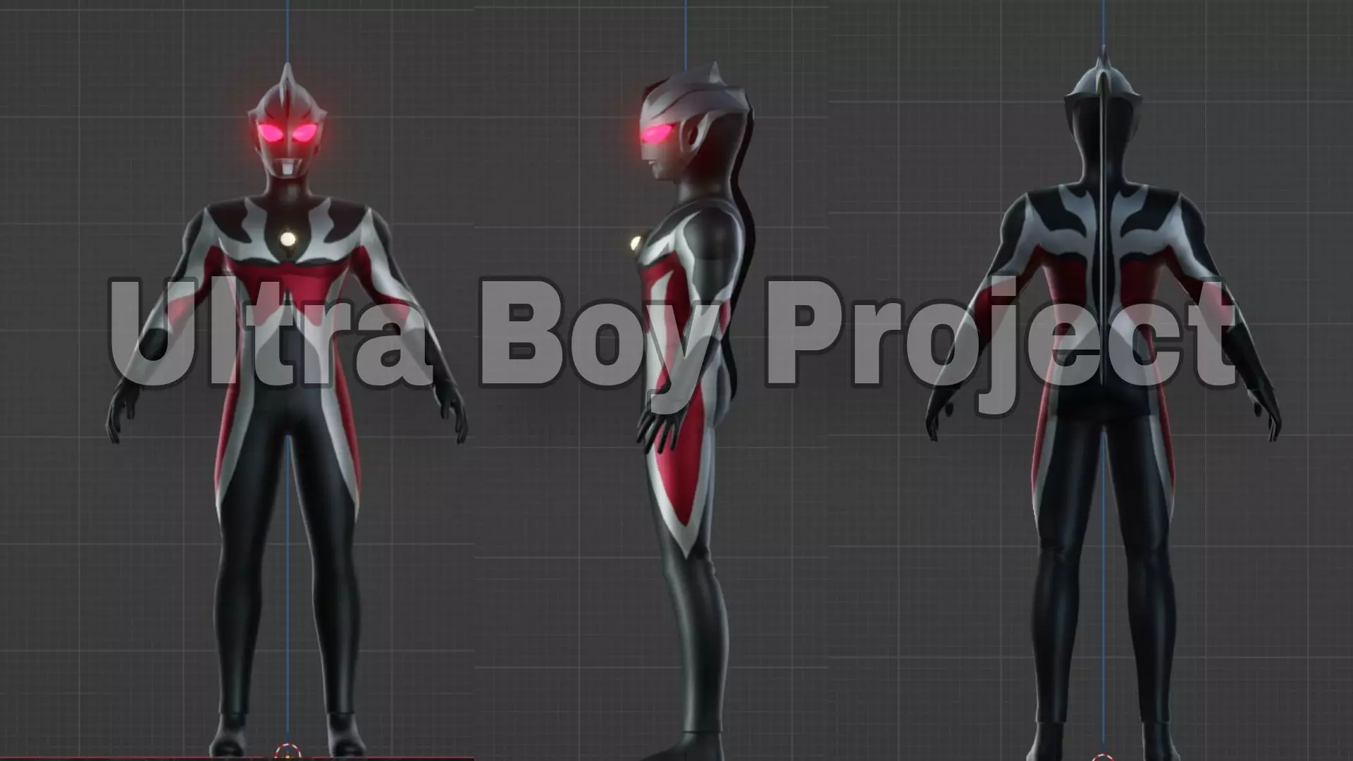 Chaos Ultraman Calamity 3D model_0